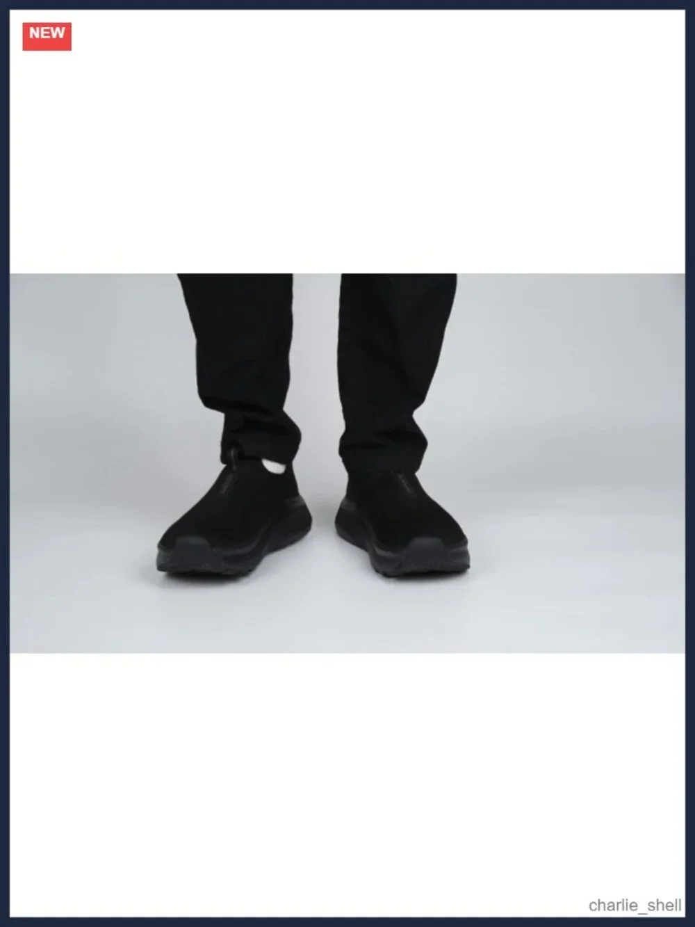 Men's Hands-Free Slip-On Orthopedic Walking Shoes Wide Toe Box Arch Support